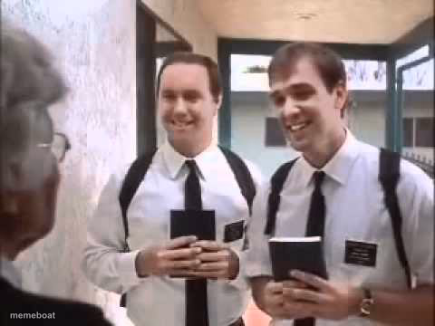 Mormons at Door - meme generator image preview