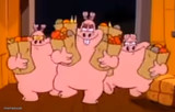 Mort, Gort, and Wart Walking