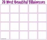 most beautiful villainesses