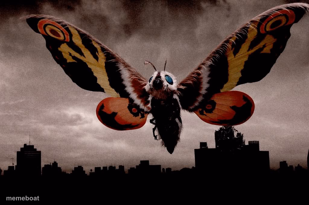 Mothra - meme generator image preview