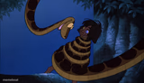 Mowgli and Kaa The Snake