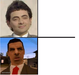 Mr. Bean Confused