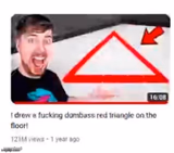 Mr beast triangular