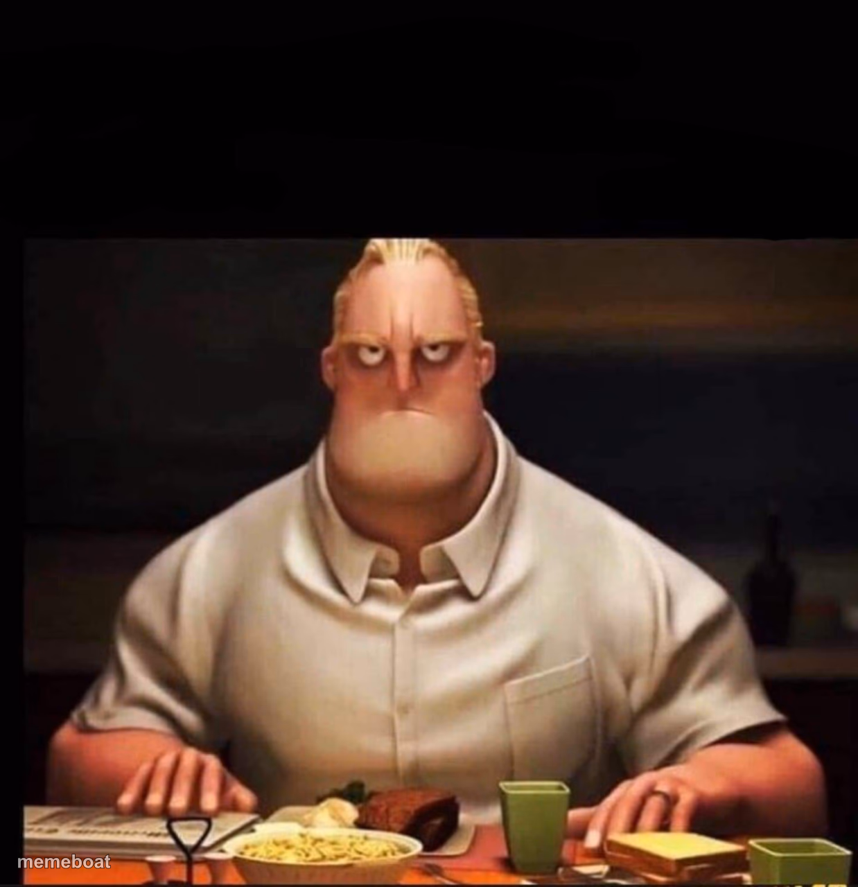 Mr Incredible Annoyed - meme generator image preview