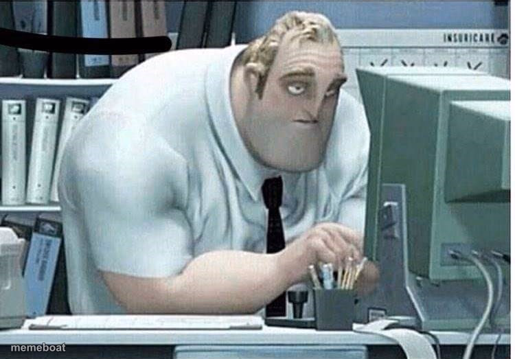 mr incredible at work - meme generator image preview
