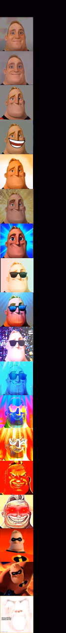 Mr incredible becoming canny extended - meme generator image preview