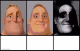 Mr Incredible becoming uncanny 3 phases