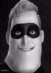 Mr. Incredible Uncanny Stare - meme generator image preview