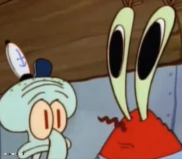 Mr. Krabs Anchovies - meme generator image preview