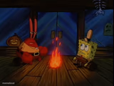 Mr. Krabs campfire