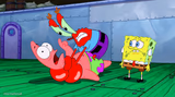 Mr Krabs Strangling Patrick in HD