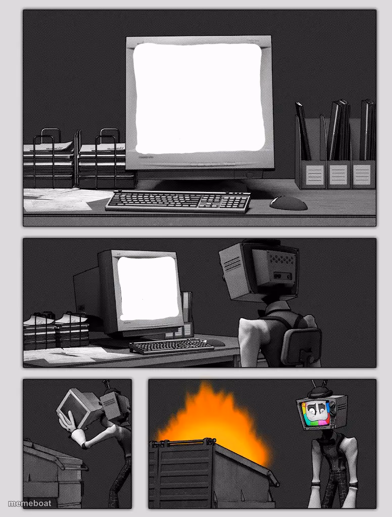 Mr Puzzles Saw [Blank] In Your Computer - meme generator image preview