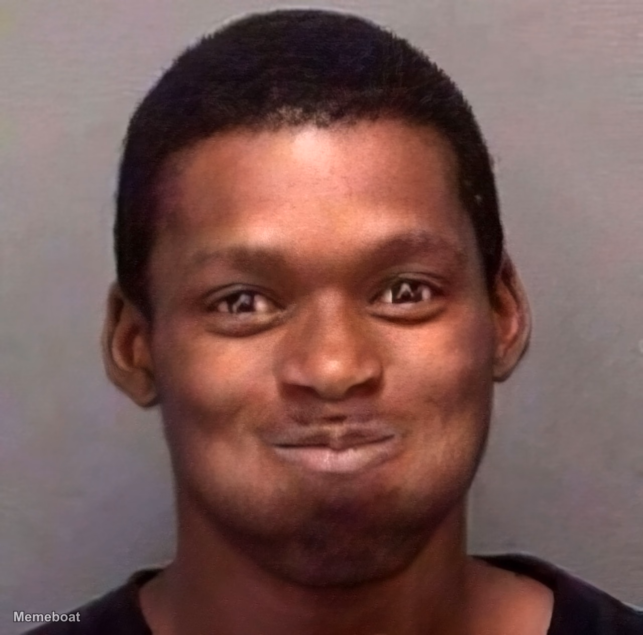 Mugshot Smile - meme generator image preview