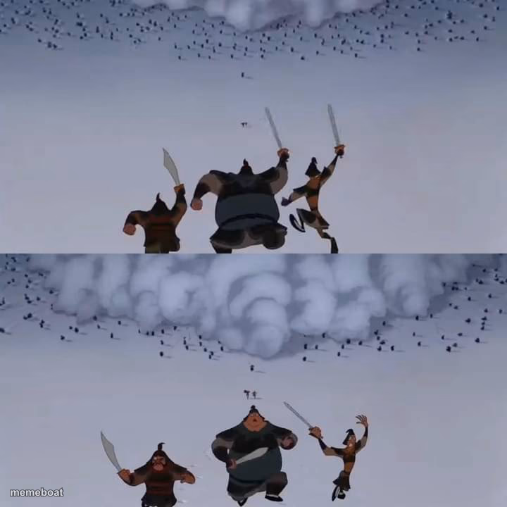Mulan Avalanche - meme generator image preview