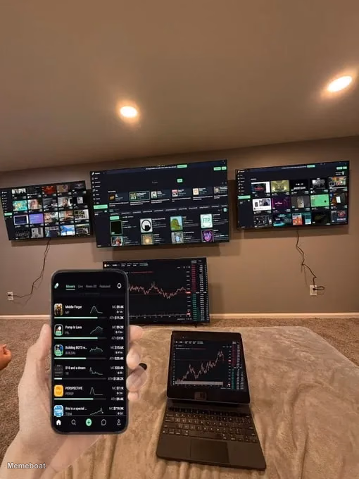 Multi Monitor Setup - meme generator image preview