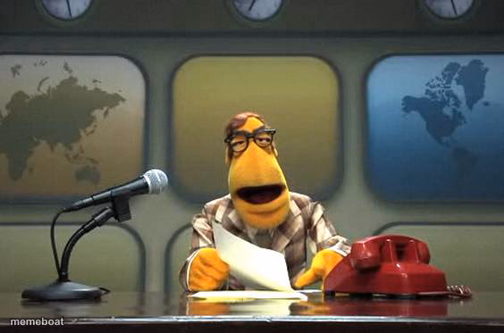 Muppet News Flash - meme generator image preview