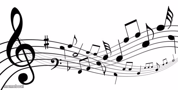 music notes - meme generator image preview