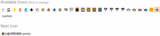 My icons