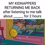 my kidnapper returning me