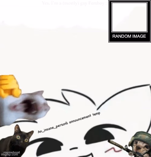 My lil announcement - meme generator image preview