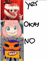 My Yes, Okay, and No List