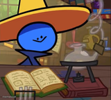 Nabiu making potion