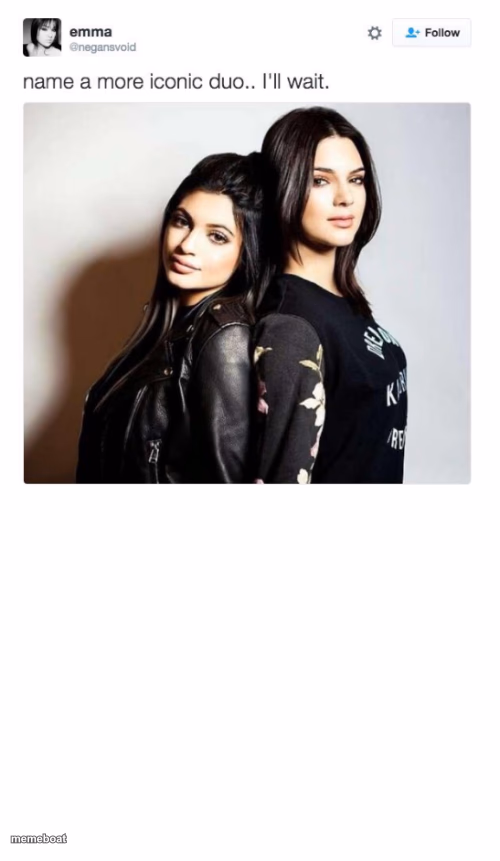 Name a more iconic duo - meme generator image preview