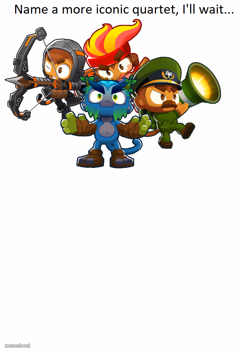 name a more iconic quartet - meme generator image preview