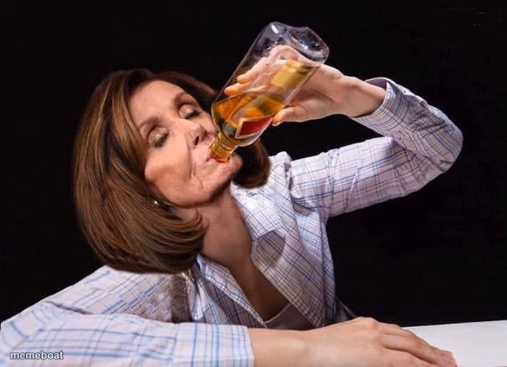 Nancy Pelosi Drunk - meme generator image preview