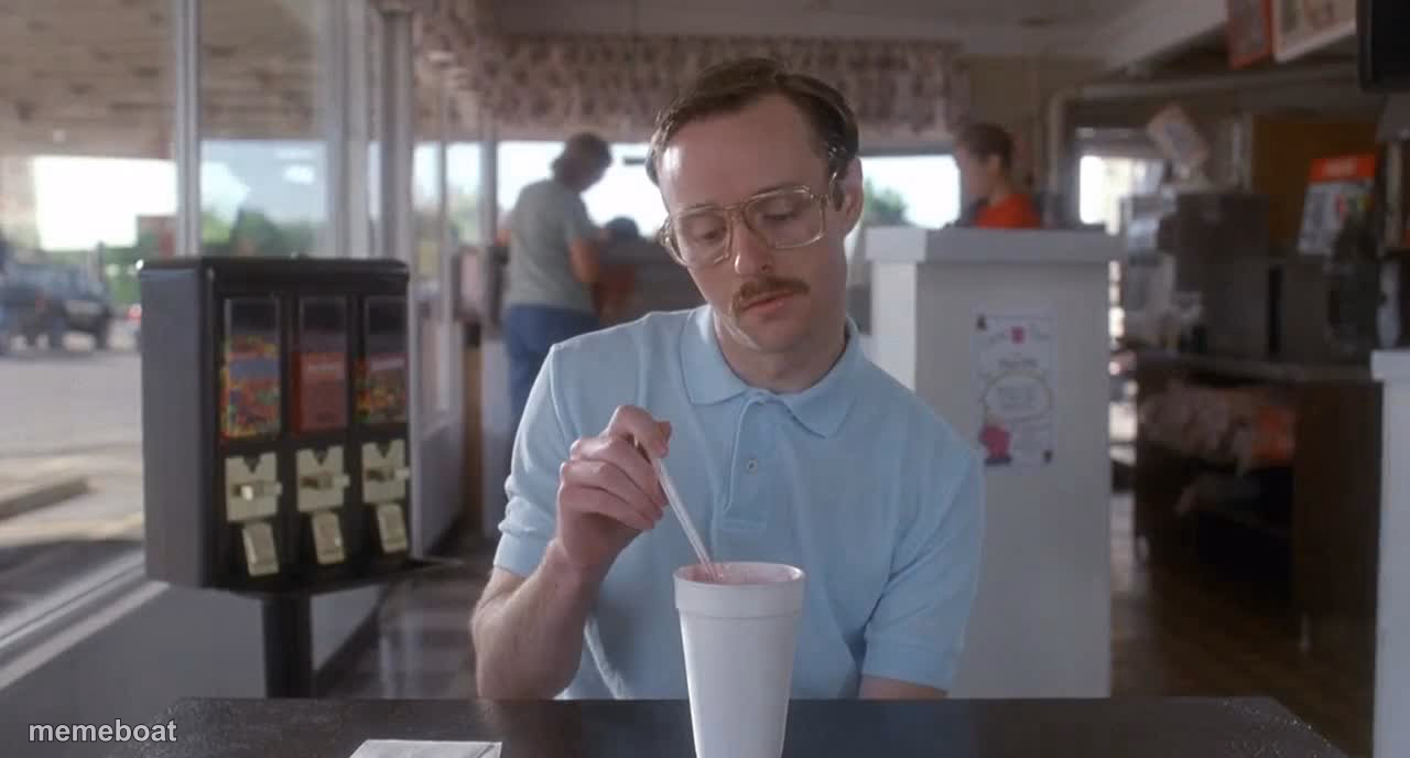 Napoleon Dynamite Pretty Serious - meme generator image preview