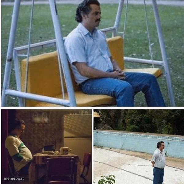 Narcos Bored Meme - meme generator image preview