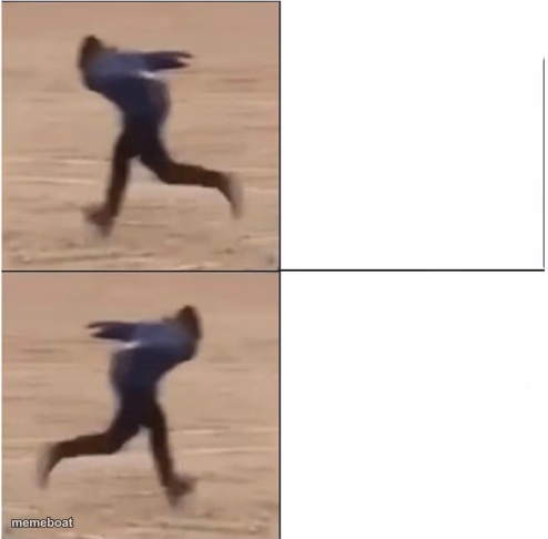 Naruto Runner Drake - meme generator image preview