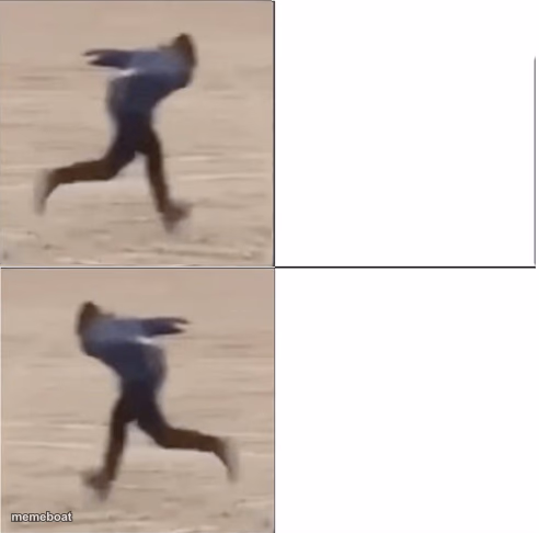 Naruto Runner Drake (memboatped) - meme generator image preview