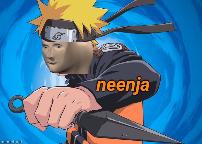 Naruto Stonks - meme generator image preview