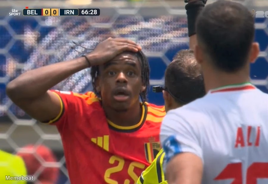 Nathan Ngoy Red Card Disbelief - meme generator image preview