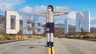 Neji Hyuga T-pose