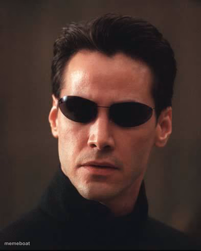 Neo Matrix Keanu Reeves - meme generator image preview