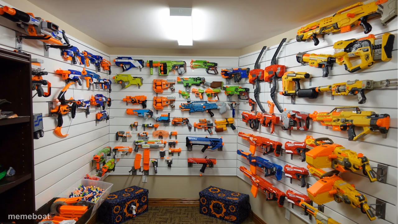 Nerf Arsenal - meme generator image preview