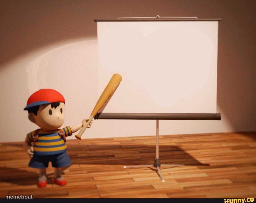 Ness pointing banner meme - meme generator image preview