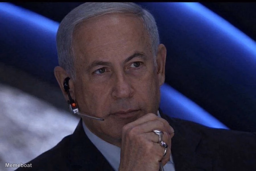 Netanyahu as Truman Show Director - meme generator image preview