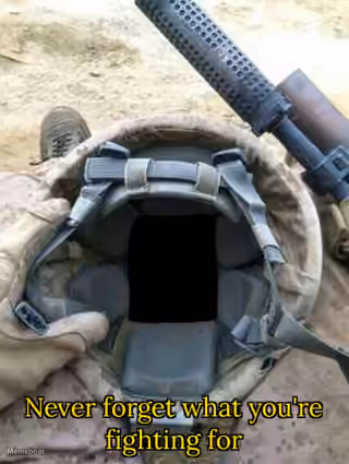Never Forget What You're Fighting For