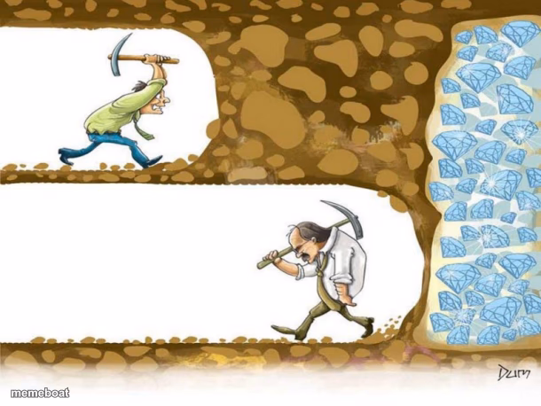 Never give up - meme generator image preview