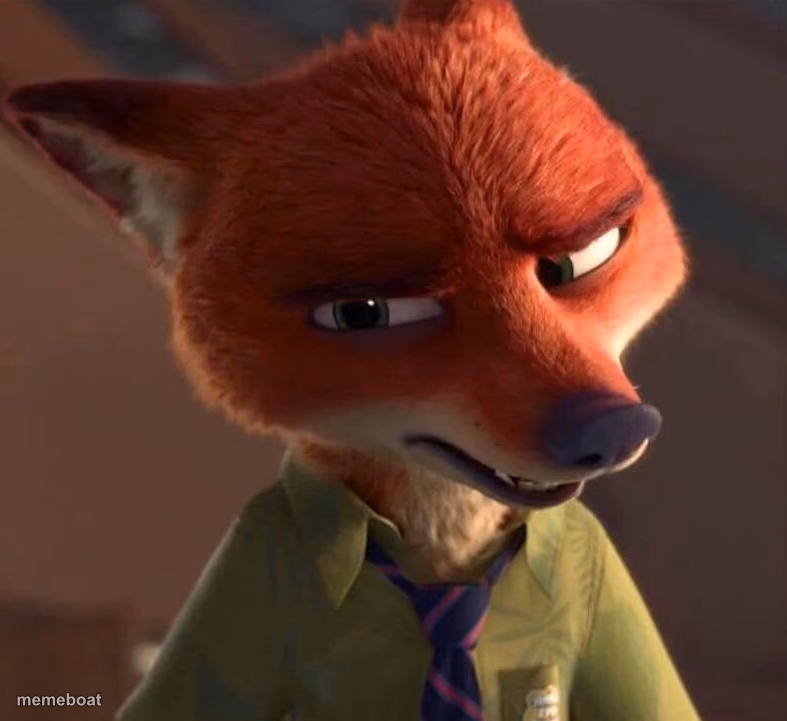 Nick Wilde skeptic - meme generator image preview