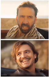 Nicolas Cage Pedro Pascal