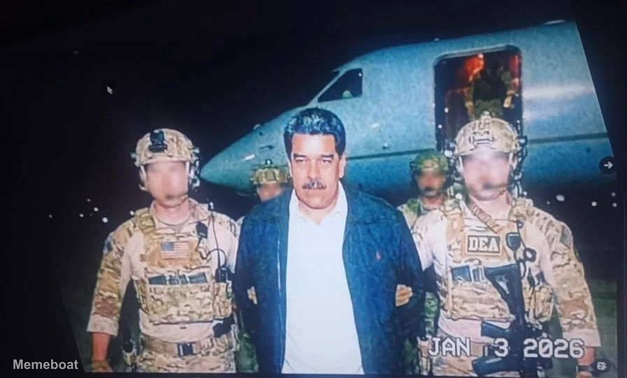 Nicolás Maduro in US DEA Custody - meme generator image preview