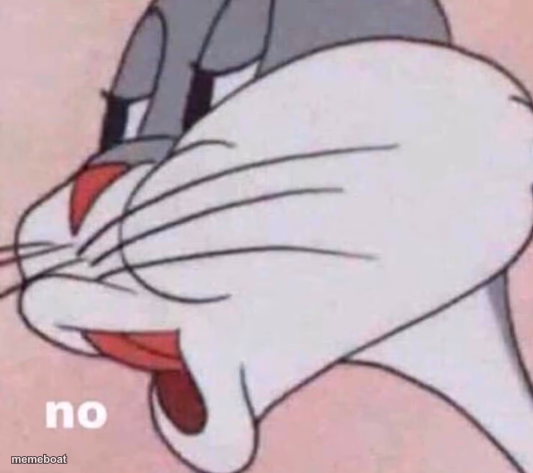 No bugs bunny - meme generator image preview