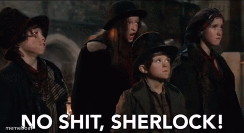 No shit sherlock - meme generator image preview