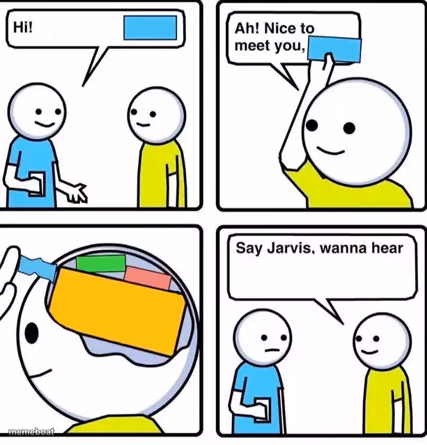 no space in brain - meme generator image preview