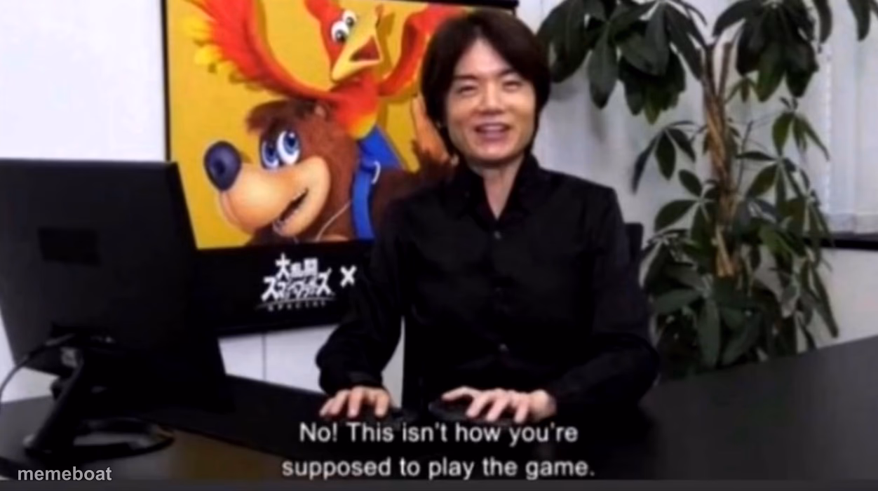 No this isn’t how your supposed to play the game - meme generator image preview
