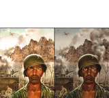 no yard stare vs thousand yard stare